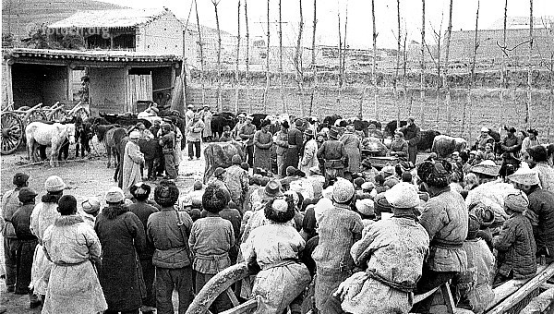 一群人的黑白照片
描述已自动生成